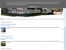 Tablet Screenshot of kidbrookekite.co.uk